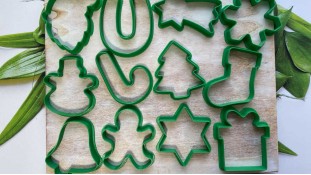 Вирубки Новорічні. Набір №2