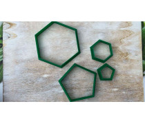 Набір вирубок Футбольний м'яч, 4 шт