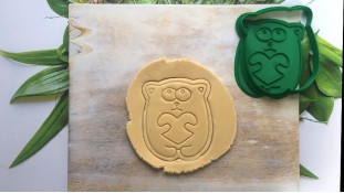 Вирубка + штамп Кіт №2