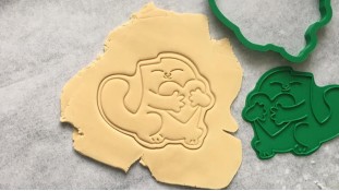 Вирубка + штамп Кіт Саймон