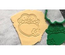 Вирубка + штамп Пташки №1