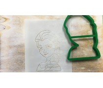 Вирубка + трафарет Ельза