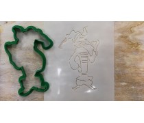 Вирубка + трафарет Козак №3