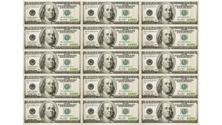 Картинка 100$ (15 купюр) Картинка 100$ (15 купюр)