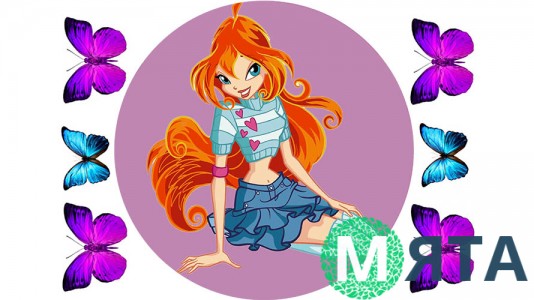 Блум из мультика Winx 