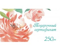 Подарочный сертификат 250 грн