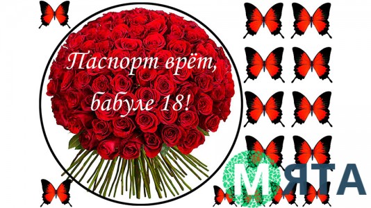 Паспорт врет, бабуле 18
