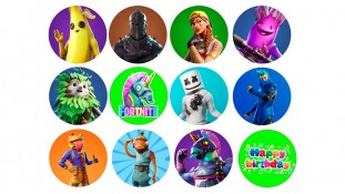 Съедобная картинка Fortnite 7