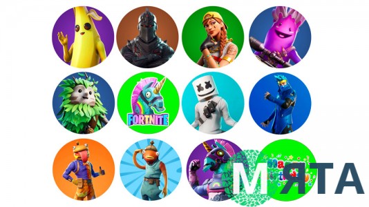 Съедобная картинка Fortnite 7