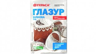 Белковая глазурь для паски Украса