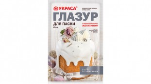 Глазурь для паски с желатином 