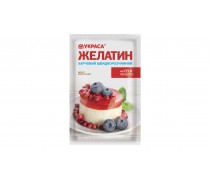 Желатин, Украса