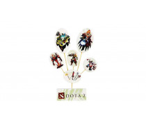 Набор сахарных топперов Dota 2