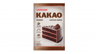 Какао порошок темный Украса