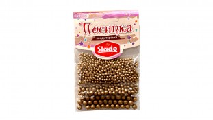 Посыпка в стиках, Золотые шарики микс