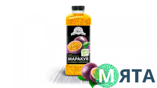 Маракуйя пюре пастеризованное с косточкой 