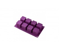 Силиконовая форма Куб, 8 шт