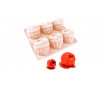 Силиконовая форма Малина 3D, 6 шт