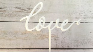 Топпер Love №2, акрил Топпер Love №2, акрил