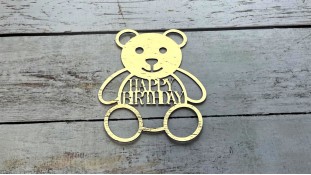 Топпер "Happy Birthday" №24, картон Топпер "Happy Birthday" №24, картон