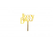 Топпер Happy Birthday №30, полистирол