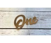 Топпер One без палочки, картон