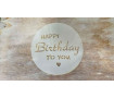 Трафарет для Бенто, Happy Birthday #1